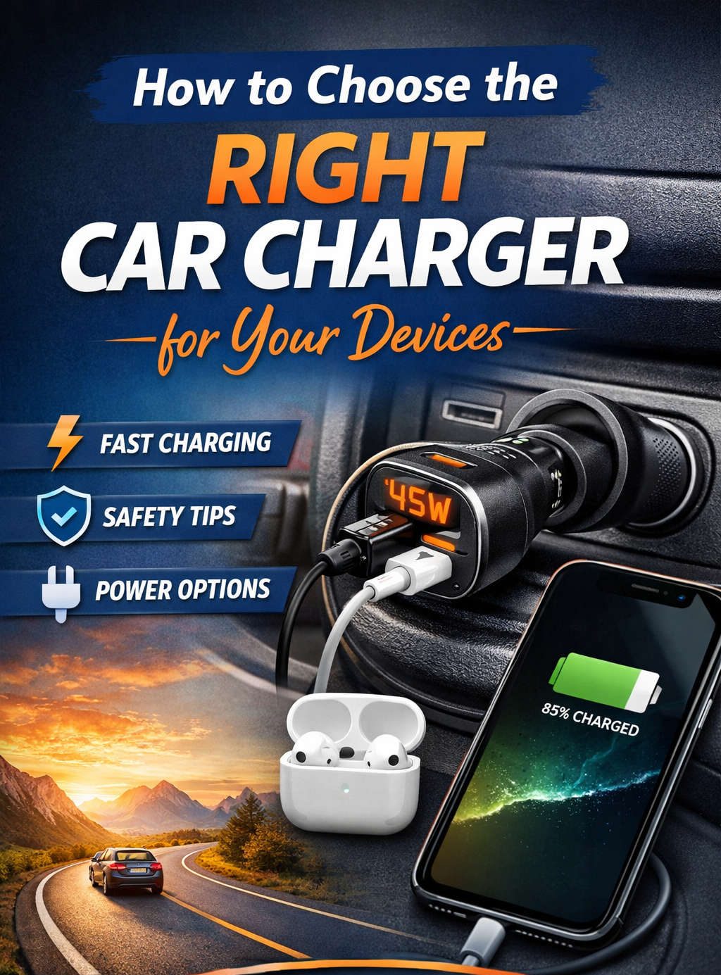 How to Choose the Right Car Charger for Your Devices