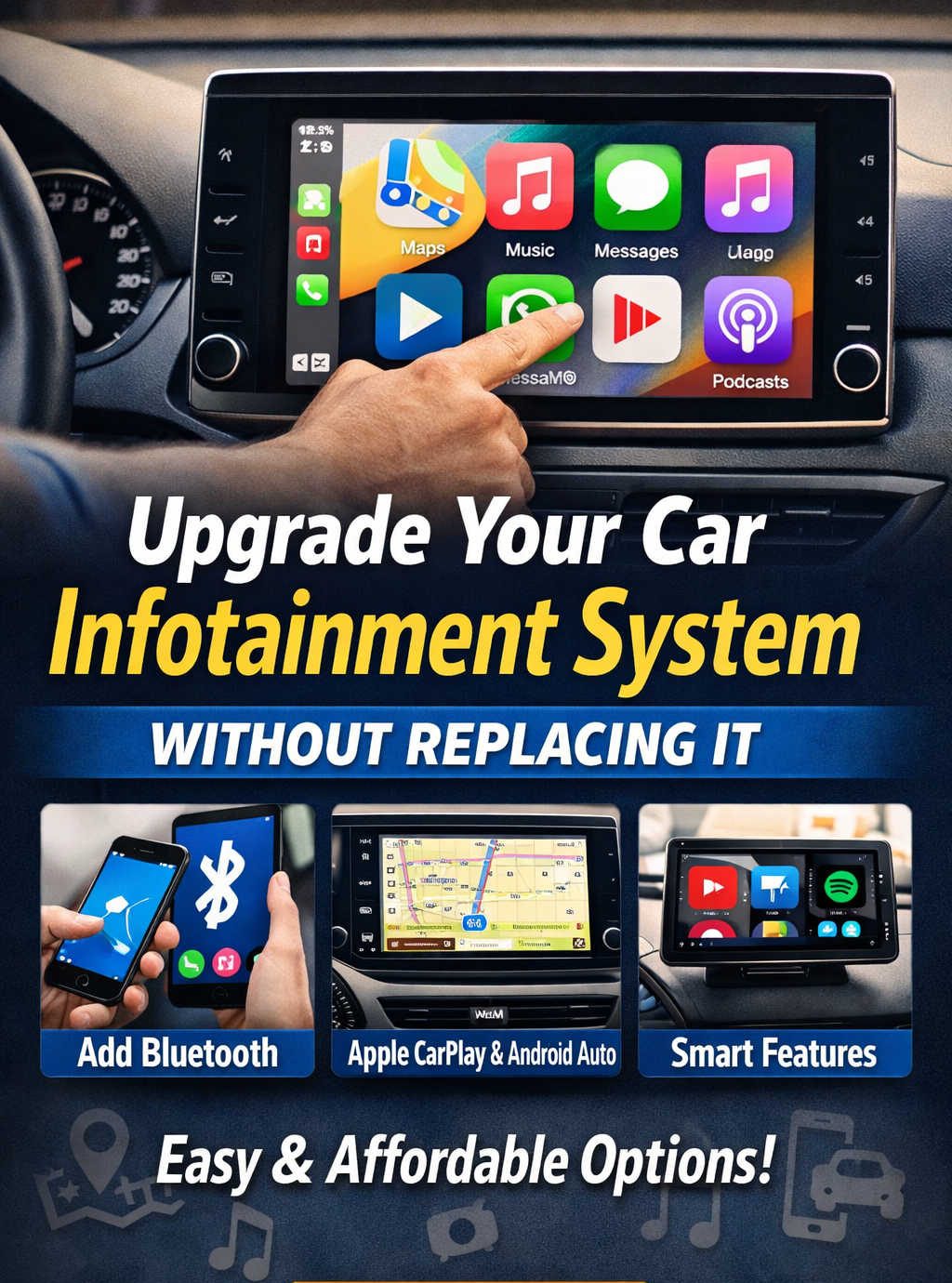 Upgrade Your Car Infotainment System Without Replacing It