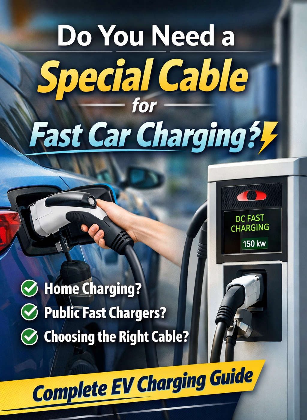 Do You Need a Special Cable for Fast Car Charging