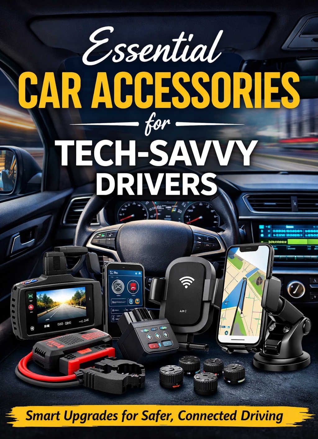 Essential Car Accessories for Tech-Savvy Drivers