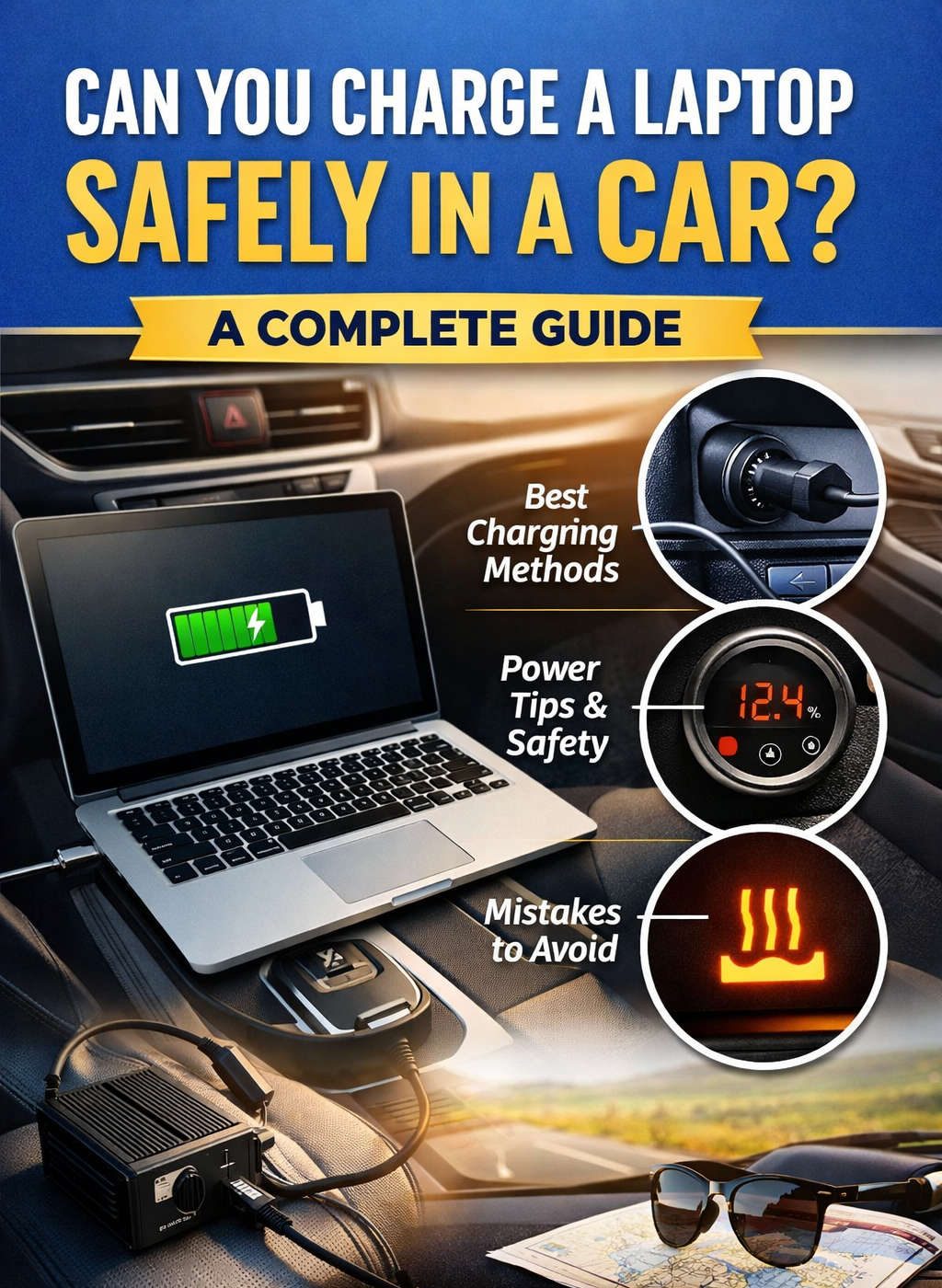 Can You Charge a Laptop Safely in a Car